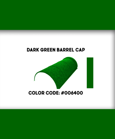 Dark Green Classic Barrel Cap
