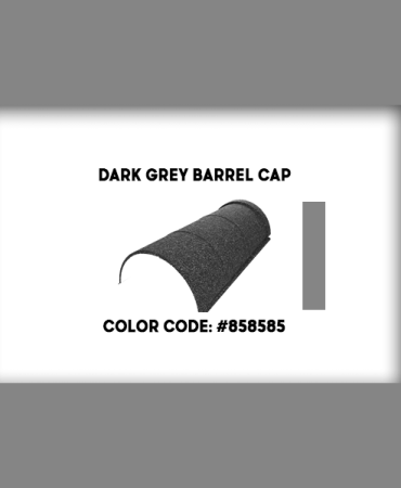 Dark Grey Classic Barrel Cap