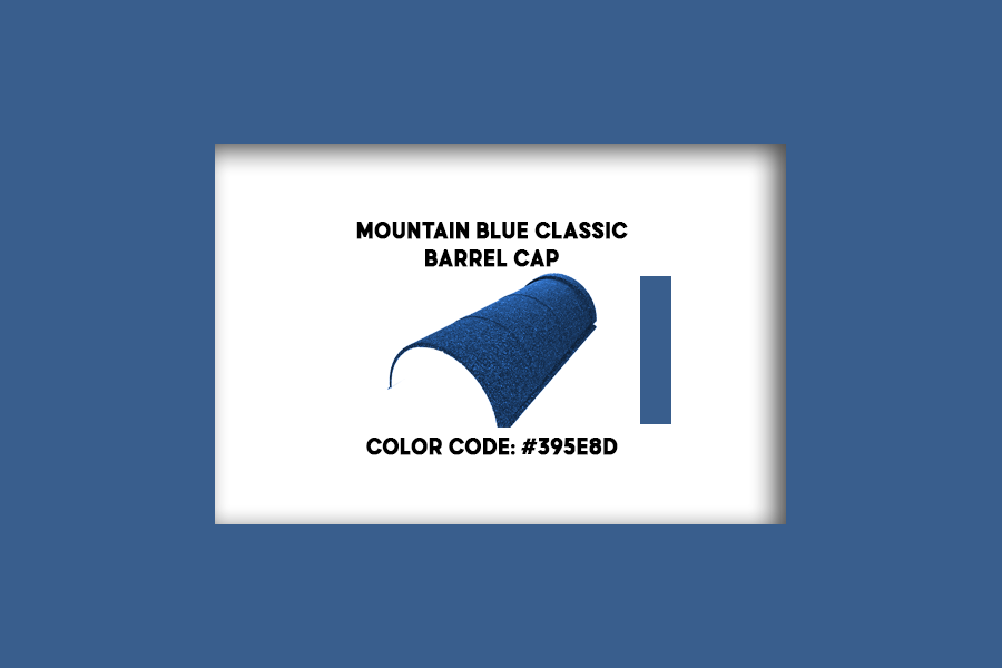 Mountain Blue Classic Barrel Caps
