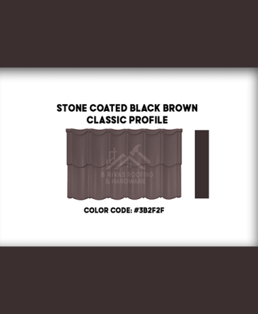Stone Coated Black Brown
