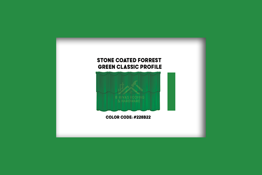 Stone Coated Forrest Green