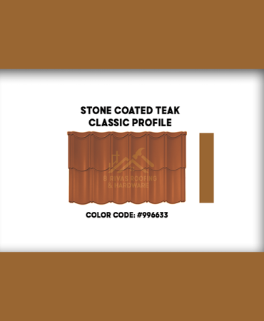Stone Coated Teak Classic Profile